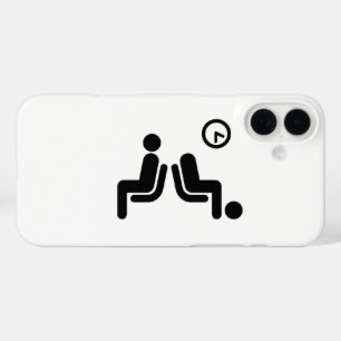 Coque Pour iPhone 16 Plus Panneau d'attente long