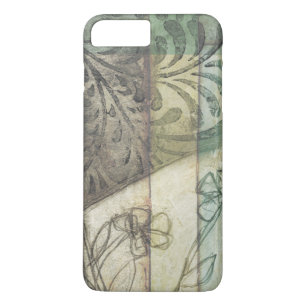 Coques Pour iPhone Panneau de jardin avec le feuille, les fleurs, et