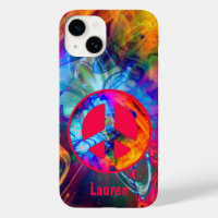 Panneau de Paix Couleurs Gras et Flux de Lumière D