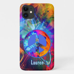 Case-Mate iPhone Case Panneau de Paix Couleurs Gras et Flux de Lumière D