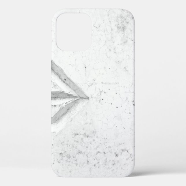 Coques Case-Mate iPhone Panneau flèche droite sur le mur (Verso)