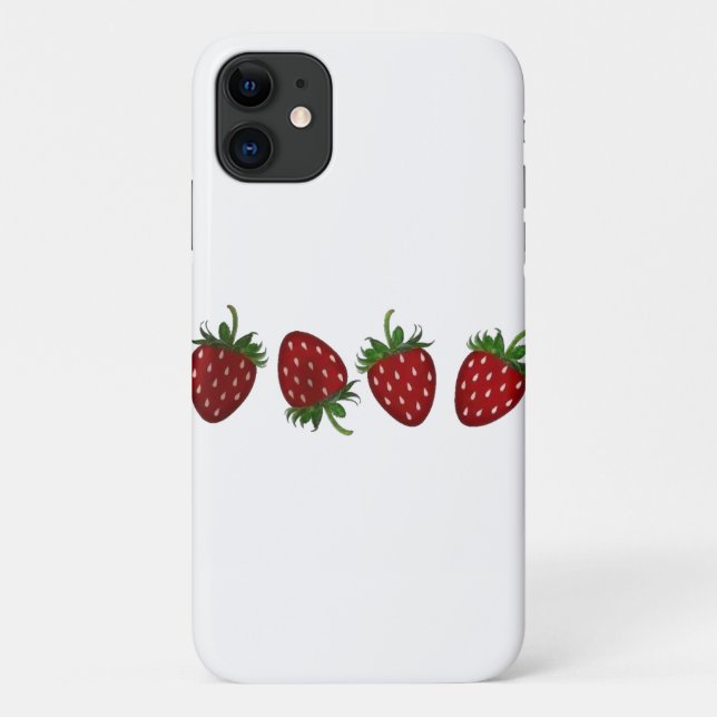 Coques Case-Mate iPhone Panneau fraise (Dos)