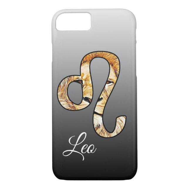 Coques Case-Mate iPhone Panneau Horoscope Leo Téléphone Anniversaire (Dos)