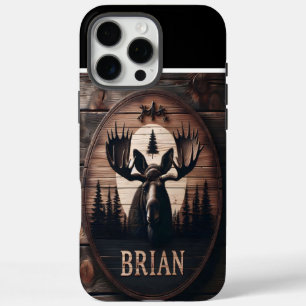Coque iPhone 16 Pro Max Panneau Moose Wood de Brian
