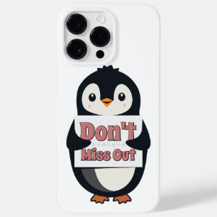 Coque Case-Mate iPhone Panneau Pingouin : Ne Manquez Rien