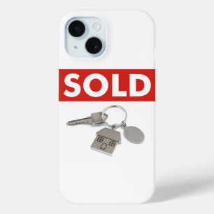 Coque Case-Mate iPhone Panneau rouge Agents immobiliers Clés de maison iP