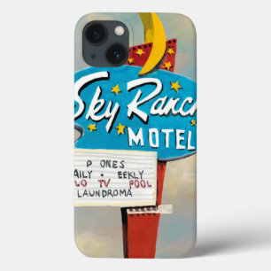 Case-Mate iPhone Case Panneau Sky Ranch Motel