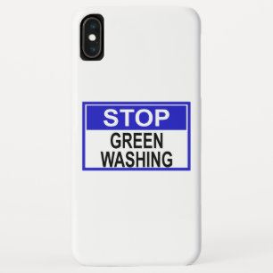 Case-Mate iPhone Case Panneau Stop au Greenwashing