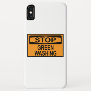 Case-Mate iPhone Case Panneau Stop au Greenwashing