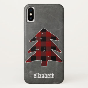 Case-Mate iPhone Case Panneaux de Noël de l'Arbre de Noël de Buffalo B