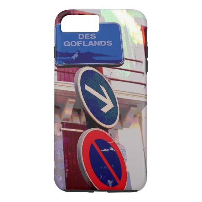 Coques Case-Mate iPhone Panneaux de signalisation routière en France (Dos)
