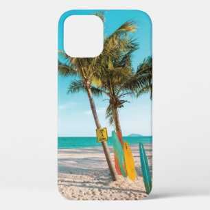 Case-Mate iPhone Case Panneaux de surf sur la plage lancer oreiller