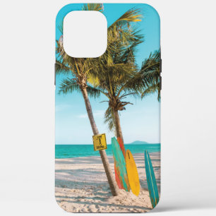 Case-Mate iPhone Case Panneaux de surf sur la plage lancer oreiller