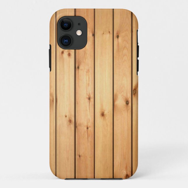 Coques Case-Mate iPhone Panneaux en bois de sauna (Dos)