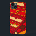 iPhone 13 Case Panneaux oranges abstraits<br><div class="desc">Un rêve surréaliste,  ces panneaux oranges abstraits brillamment colorés ressemblent à la cire fondue traversant une toile. Une création de Jennifer Goldberger,  ce travail est extraordinaire dans son utilisation imaginative de couleur et des lignes. Ordre vôtre aujourd'hui !</div>