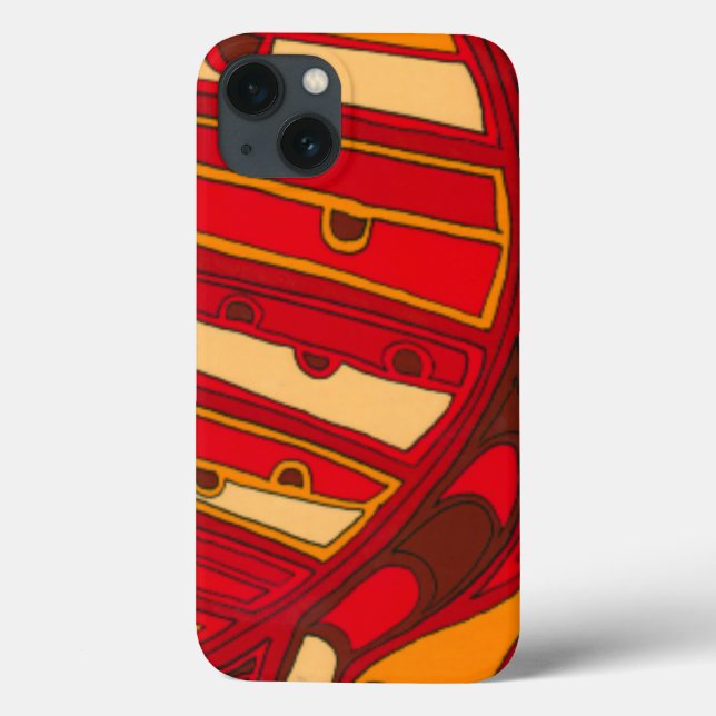 Coques Case-Mate iPhone Panneaux oranges abstraits (Verso)