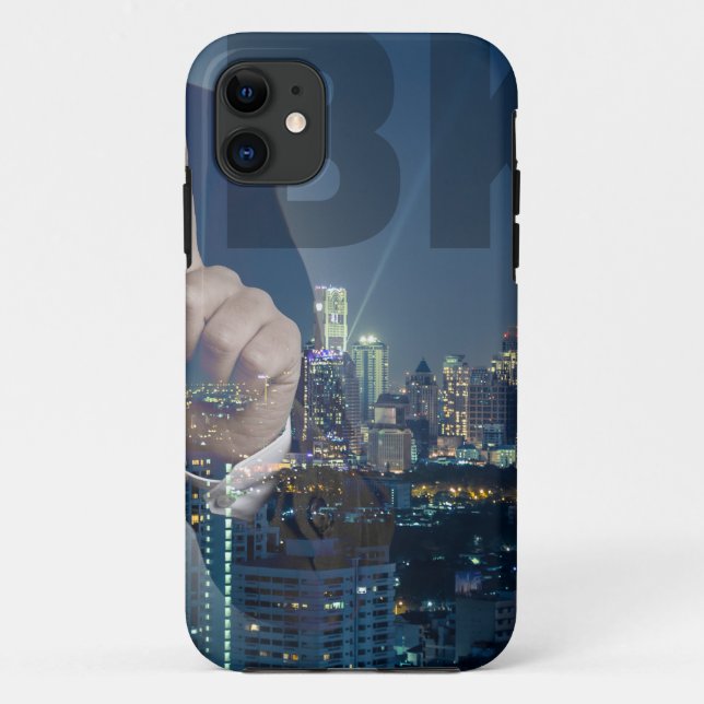 Coques Case-Mate iPhone Panorama nocturne de Bangkok (Dos)