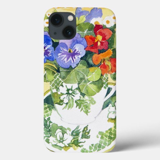 Coques Case-Mate iPhone Pansies - nasturtiums 2013 (Verso)