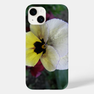 Coque Case-Mate iPhone Pansy Blanc et Jaune