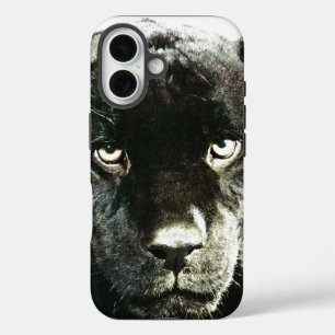 Coque Pour iPhone 16 Panthère noire Jaguar