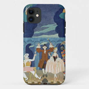 Case-Mate iPhone Case Pantomime l'étape, illustration pour des 'fêtes