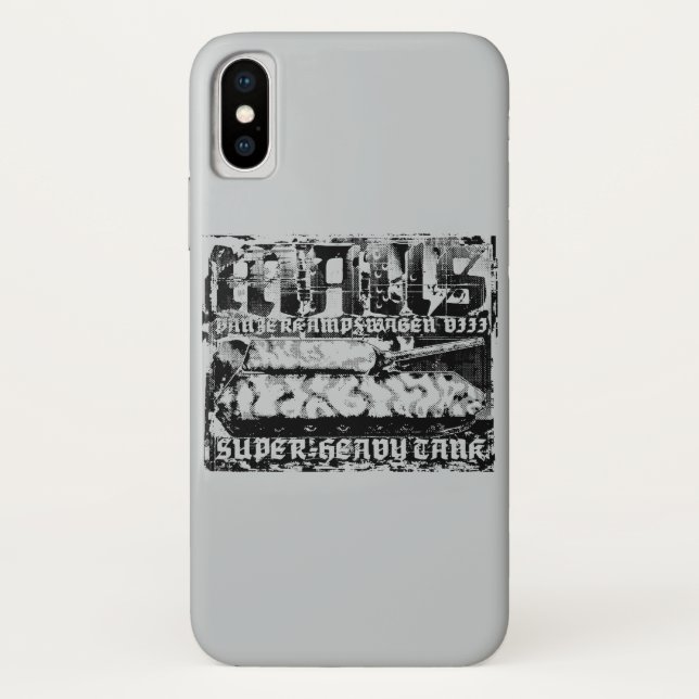 Coques Case-Mate iPhone Panzer VIII Maus (Dos)