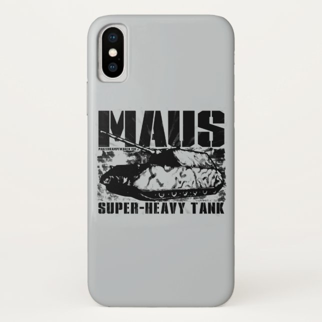 Coques Case-Mate iPhone Panzer VIII Maus (Dos)
