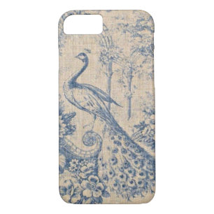 Etui iPhone Case-Mate Paon antique Toile