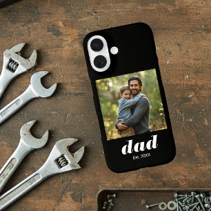 Coque Pour iPhone 16 Papa a créé la fête des pères photo