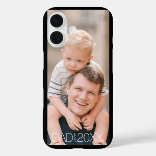 Coque Pour iPhone 16 Papa a établi une photo moderne