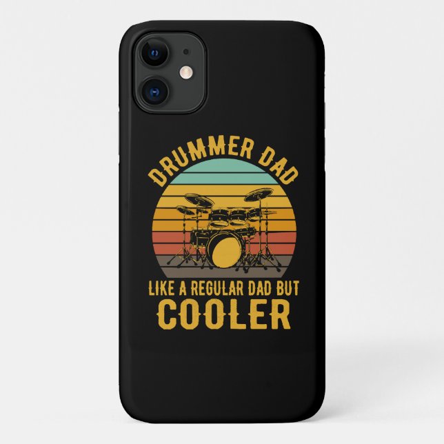 Coques Case-Mate iPhone Papa batteur comme un papa normal mais plus cool (Dos)