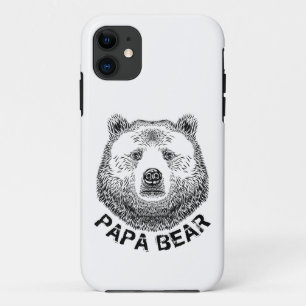 Case-Mate iPhone Case Papa Bear, illustration tirée à la main