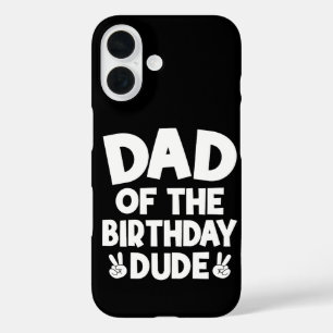Coque Pour iPhone 16 Papa De L'Anniversaire Mec Décontracté Amusant Ann