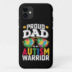 Case-Mate iPhone Case Papa fier d'une famille de guerriers contre l'auti