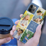 Case-Mate iPhone Case Papa Life est la meilleure vie 4 Photo Monogramme<br><div class="desc">Ajoutez vos initiales et 4 photos à ce coque iphone personnalisé. Le modèle photo est configuré pour que vous puissiez ajouter vos images dans le sens des aiguilles d'une montre en haut à droite. La citation de papa dit "La vie papa est la meilleure vie" suivie des initiales de papa...</div>