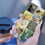 Case-Mate iPhone Case Papa Life est la meilleure vie 4 Photo Monogramme<br><div class="desc">Ajoutez vos initiales et 4 photos à ce coque iphone personnalisé. Le modèle photo est configuré pour que vous puissiez ajouter vos images dans le sens des aiguilles d'une montre en haut à droite. La citation de papa dit "La vie papa est la meilleure vie" suivie des initiales de papa...</div>