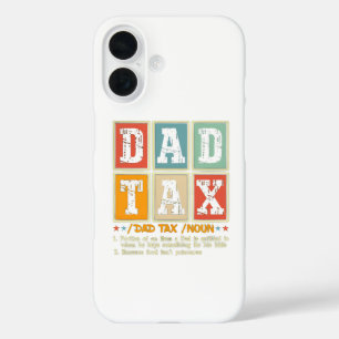 Coque Pour iPhone 16 Papa Tax Funny Foodie Humour de collation