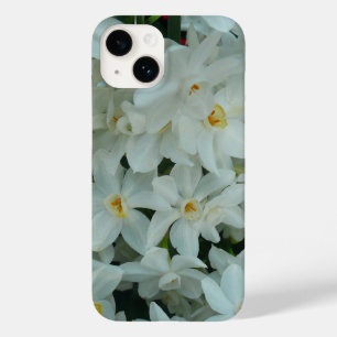 Coque Pour iPhone 14 Paperwhite Narcissus Fleurs blanches délicates