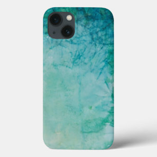 Coque Case-Mate iPhone Papier avec l'abrégé sur bleu, vert, et noir