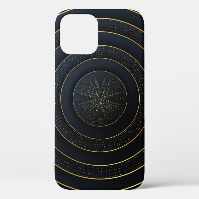 Coques Case-Mate iPhone Papier de luxe coupé : Golden Gradient. (Verso)
