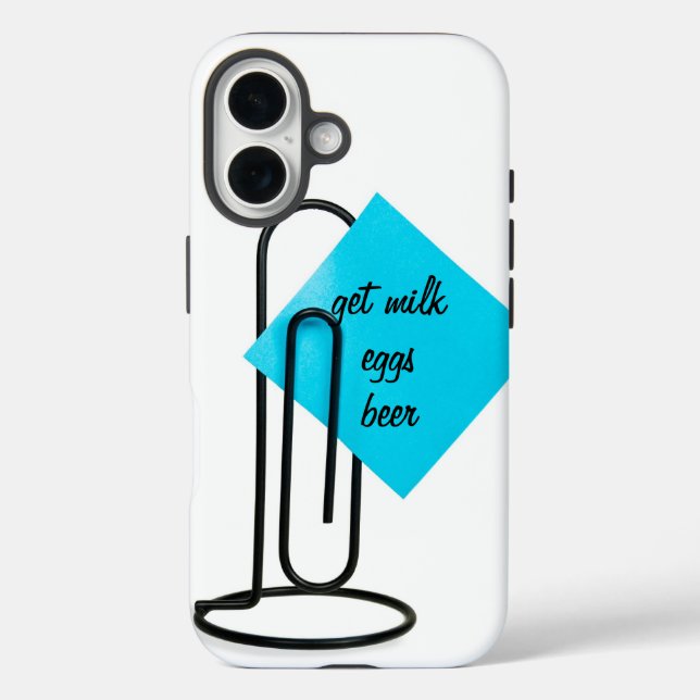 Coques Case-Mate iPhone Papier note adhésif (Verso)