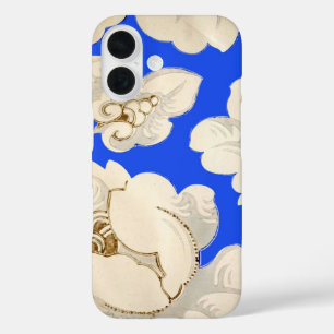 Coque Pour iPhone 16 Papier peint à motif de fleurs vintage, floral de 
