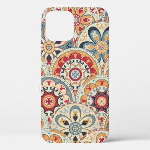 Case-Mate iPhone Case Papier peint abstrait sans couture avec cercles co