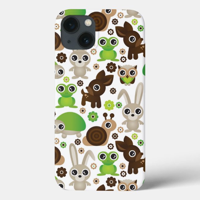 Coques Case-Mate iPhone papier peint animal lapin de tortue de cerf (Verso)