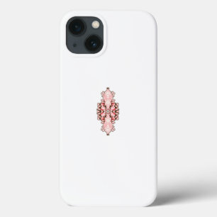 Case-Mate iPhone Case papier peint design d'intérieur fleurs rouges, dos