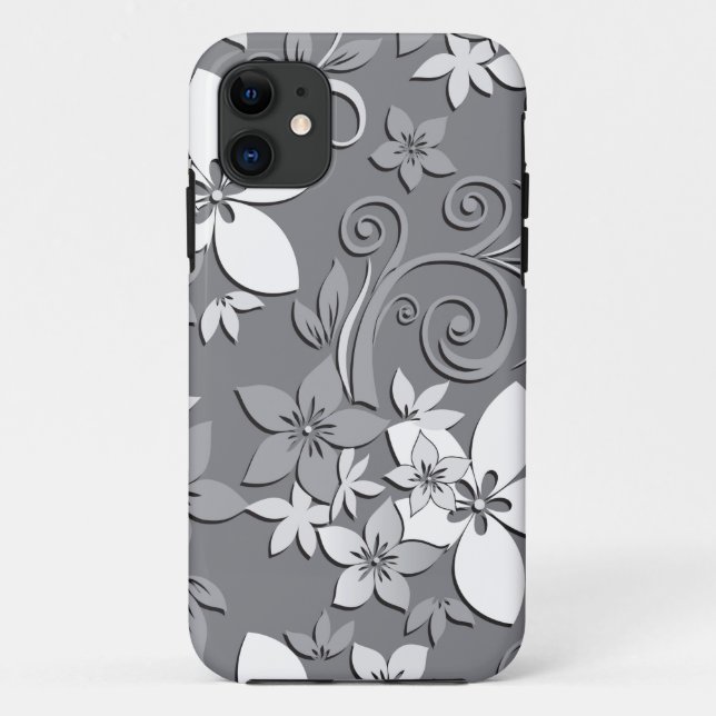 Coques Case-Mate iPhone papier peint fleurs 2 (Dos)