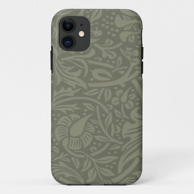 Coques Case-Mate iPhone Papier peint floral Narcisse William Morris (Dos)