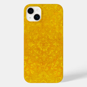 Coque Case-Mate iPhone Papier peint Gold Royal Tile Motif