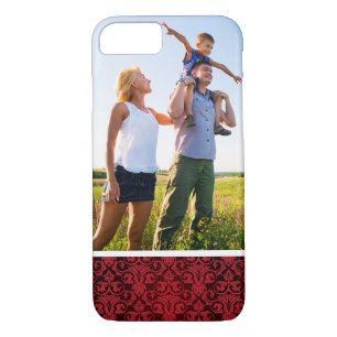 Coque Case-Mate iPhone Papier peint rouge photo personnalisé 2