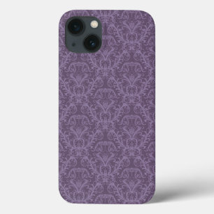Coques Pour iPhone Papier peint violet de luxe